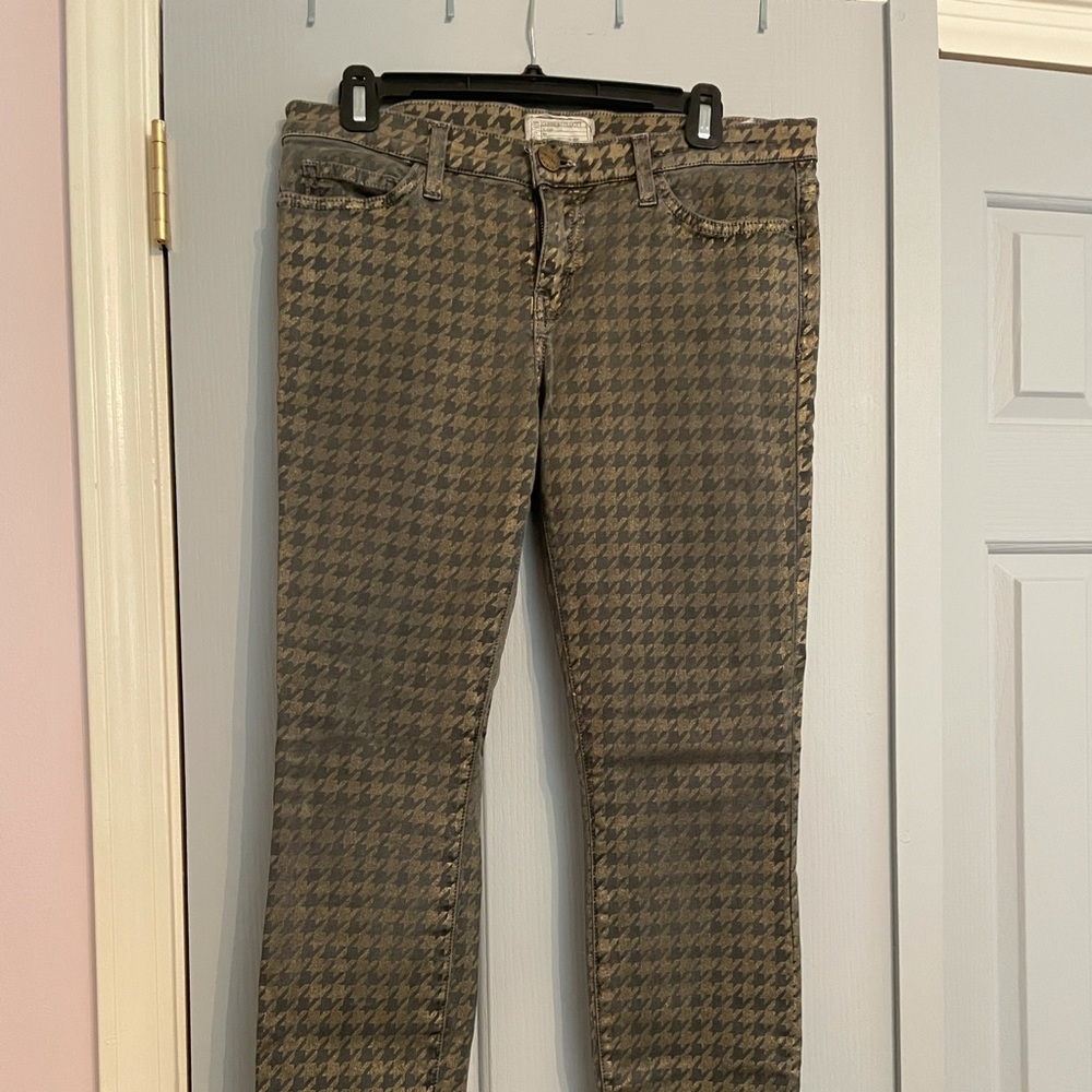 Current Elliot the ankle skinny Denim in brown